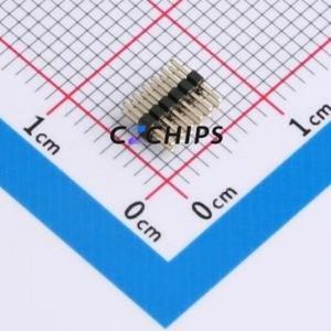 BX-PZ1.0-2-6PZZ Pin Header Through hole Component (THT),P=1mm Connector 2x6P 1mm 1mm Pin Header - Product Image 2