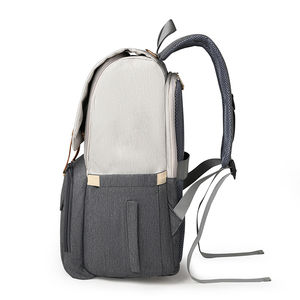 กระเป๋าเป้สะพายหลังสำหรับคุณแม่และเด็กใหม่ความจุขนาดใหญ่ผ้าอ๊อกซ์ฟอร์ดกันน้ำสำหรับเก็บผ้าอ้อม - Product Image 2