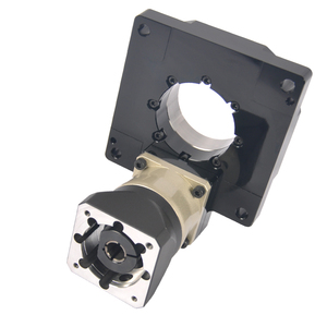 Reductor de velocidad de plataforma giratoria hueca helicoidal de 10 HP con alta capacidad de carga de par, montado con brida para CNC - Product Image 2