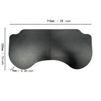 Plateau de voiture Plateau pliable pour ordinateur portable Compatible avec Tesla Model Y Model 3, Plateaux alimentaires de voiture pour manger Sac de table de voiture inclus