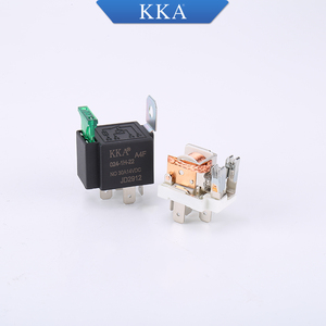 Bộ rơle cầu chì ô tô KKA-A4F 30A 12V/24V 4 chân/5 chân mới 40A với giá đỡ kim loại và dây dẫn cho xe hơi - Product Image 3