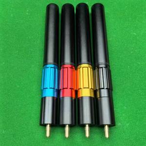 Aluminum Alloy <b>Snooker</b> <b>Cue</b> <b>Extension</b> Telescopic Adjustable Lengthener Portable for Pool <b>Cue</b> Black Blue Red Gold - Product Image 1