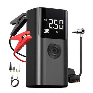 Démarreur de voiture en stock, compresseur d'air, <span class=keywords><strong>pompe</strong></span> à air pour voiture, 8000 10000mAh, livraison rapide en Allemagne et aux États-Unis - Product Image 1