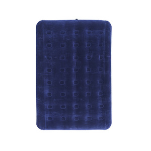 <b>Inflatable</b> Air <b>Mattress</b> 203x152x22cm Tufted Design Portable Outdoor Indoor Use Double Single Size Blue Color - Product Image 3