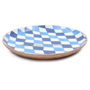Tazón de madera de la mejor calidad resina tazón de madera de decoración de la Mesa de fiesta, de alta calidad, decoración hogar Decoración tazón de madera - Product Image 3
