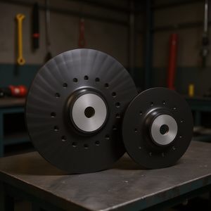 Soportes Reforzados Ttake para Discos de Fibra AB9071 con Discos de Velcro y Muelas Abrasivas - Product Image 3