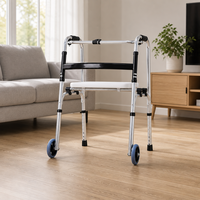 Déambulateur léger et réglable pour adultes, personnes âgées et personnes handicapées
