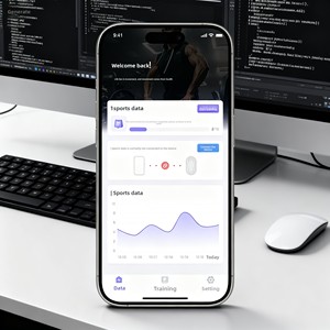 Iot Digital Indoor Cycling Training Analysesysteem Wetenschappelijke Fitness Software Data Monitoring Competitief Niveau Aanpasbaar - Product Image 1