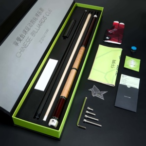 Taco de <span class=keywords><strong>Billar</strong></span> ZENI ZX03 de Fibra de Carbono y Madera de Arce, Ligero y Duradero, de 2 Piezas, con 2 Ejes, Junta Radial, Punta de 12.2/12.5mm, para Hogar o <span class=keywords><strong>Bar</strong></span> - Product Image 1