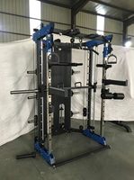 ST-8095 Smith Machine Station de musculation multifonctionnelle à empilement de poids, entraîneur fonctionnel à charges par broches pour club de fitness