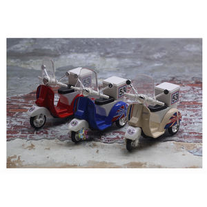 1/43 nuovo modello di consegna <span class=keywords><strong>moto</strong></span> Cartoon Diecast <span class=keywords><strong>moto</strong></span> tirare indietro modello di <span class=keywords><strong>moto</strong></span> giocattolo per torta cottura ornamento regalo per bambini - Product Image 4