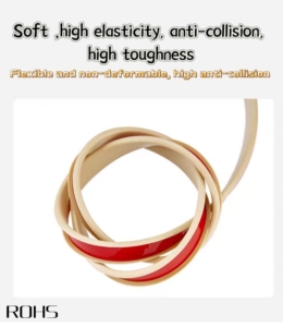 TPE tự dính đồ nội thất viền băng, hình chữ U cạnh TRIM niêm phong dải cho tủ tủ quần áo bảng - Product Image 6