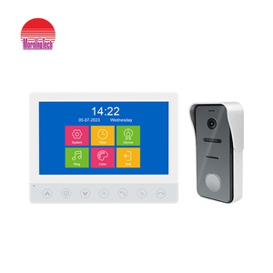 Kit de vidéophone 4 fils avec écran 7 pouces, design résistant aux intempéries, installation facile, moniteur IPS, réglage du volume et de la luminosité - Product Image 1