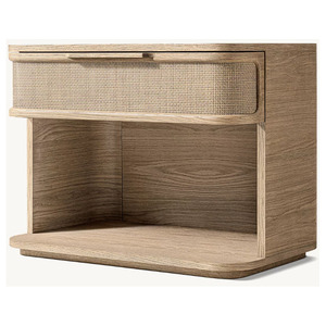 TRIESTE Table de chevet fermée rh FURNITURE, style moderne et luxueux, avec tiroir - Product Image 6