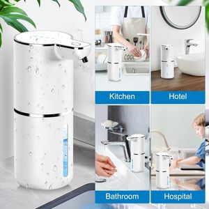 USB Charging Automatic Induction Foam Soap Dispenser 4-<b>Level</b> Touch-Free Electric Hand Washing Machine With Infrared for Hotels - Product Image 6