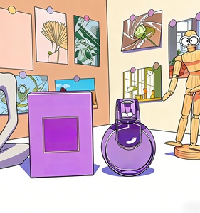 Perfume de Mujer de Lujo, Larga Duración, Ecológico, Eau de Toilette 100ml, Floral Amaderado, Amethystee, Romántico, Morado, Spray - Product Image 3