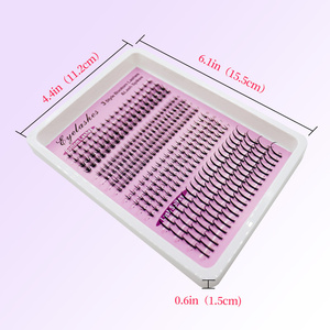 Mix Styles <b>Lash</b> <b>Clusters</b> Individual Eyelash <b>Clusters</b> Mix Length DIY Bottom <b>Cluster</b> Eyelash Extensions - Product Image 6