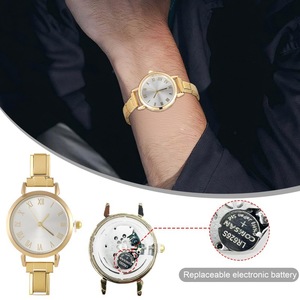 Montre à Quartz Décontractée Tendance pour Femmes et Filles, Bracelet de Montre à Breloques Italiennes DIY, Bracelet de Montre à Coudre, Montres Décoratives Quotidiennes, Vente en Gros - Product Image 5