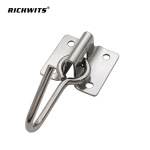 ตะขอเกี่ยวแบบตาไก่ RICHWITS ขนาด 6 มม. ผลิตจากเหล็กกล้าไร้สนิม 304 ผ่านกระบวนการขัดเงาด้วยไฟฟ้า สำหรับใช้งานในอุตสาหกรรมทั่วไป - Product Image 1
