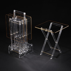 <span class=keywords><strong>Table</strong></span> <span class=keywords><strong>basse</strong></span> transparente <span class=keywords><strong>en</strong></span> acrylique du Moyen-Orient, best-seller <span class=keywords><strong>en</strong></span> Arabie Saoudite, tables imprimées, <span class=keywords><strong>table</strong></span> pliante <span class=keywords><strong>en</strong></span> <span class=keywords><strong>plexiglas</strong></span>, ensemble <span class=keywords><strong>de</strong></span> 4 pièces - Product Image 3