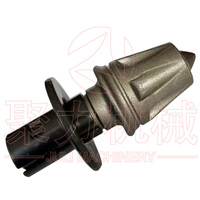Gigi Planer Dingin Tungsten Carbide JL1-13 untuk Mesin Penggiling Jalan, Suku Cadang Mesin Penggiling Beton