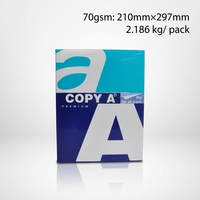 Papier d'impression A4 70g/75g/80g 500 feuilles Haute qualité Personnalisable 100% pâte de bois vierge