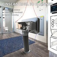 Escáner Láser de Alta Gama Shining 3D Einscan Rigil Freescan para Autos, Piezas Industriales, Impresión 3D, Escaneo de Personas, Diseño Inverso, Archivo CAD