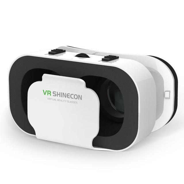 SHINECON VR 360° HD Movies & Mobile Games Virtual Reality Headset VR Glasses for 4.7-6.53" Smartphones
