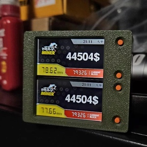 Nerdminer S19 Mini gốc 2*78 k/s BTC Xổ Số Solo Miner firmware v1.6.3 Bộ xử lý dữ liệu máy tính - Product Image 5