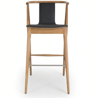 Sassanid OEM Oriental Chaise Moderne Restaurant Bar Hotel Salina Bar Tabouret Haut en Hêtre avec Accoudoirs