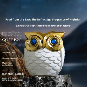 Eau de Parfum con Aroma Amaderado de Larga Duración para Mujer, Set de Viaje con Spray Corporal y Mini Fragancias para Regalo con Diseño de Búho para Marca Privada - Product Image 3