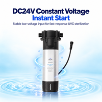 Pensteril Air UVC Berkinerja Tinggi LED 270 280nm 400mW DC24V untuk Mesin Dispenser Air dan Pembuat Es