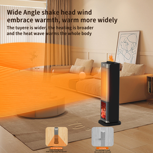 Ventilateur Chauffant Portable 2000W, Tour d'Air 3D Oscillante, Céramique PTC, Minuteur, Télécommande, Chauffage Rapide, Protection Contre la Surchauffe 800-899 - Product Image 2