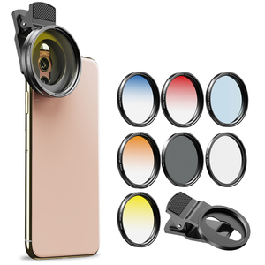 Kit de filtres universels à clip pour appareil <span class=keywords><strong>photo</strong></span> et accessoires OEM 37 mm 52 mm, <span class=keywords><strong>filtre</strong></span> CPL ND dégradé pour photographie - Product Image 1