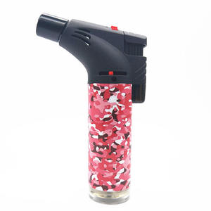 2025 New Fashionable Electronic Roast Jobon Jet Slant <b>Torch</b> Lighter with Gas Refillable - Product Image 3