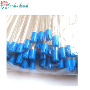 Material Dental precio bajo puntas de eyector de saliva transparentes dentales 100 eyectores de saliva dentales desechables puntas de succión oral suave - Product Image 5