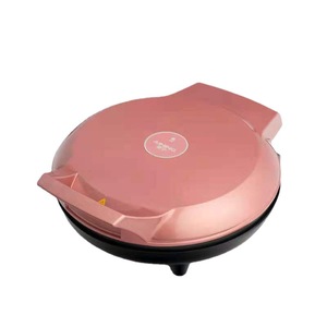 Customized Electric Griddle Double-Sided Heating Non-Stick Cooking Surface Pink And Black 32cm Household <b>Pancake</b> <b>Maker</b> - Product Image 5
