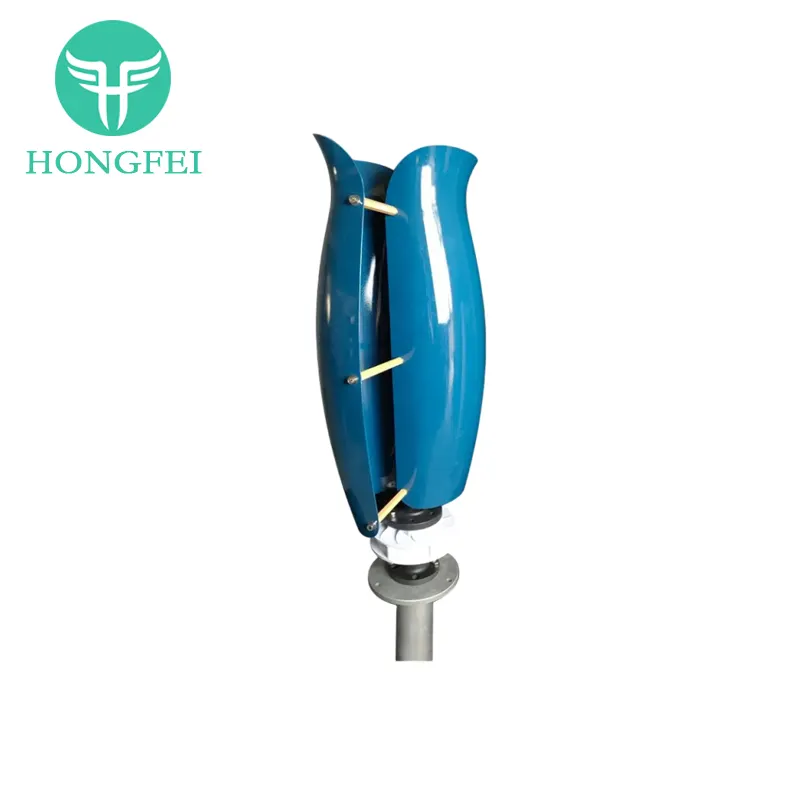 2023 Novo Design Mini Eolic Magnético Tulipa Vertical Gerador De Vento Energia Livre