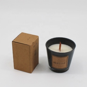 Caja de regalo de lujo personalizada al por mayor, vela de cristal perfumada aromática decorativa - Product Image 1