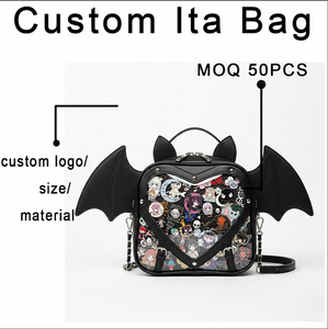 Nuova Borsa <span class=keywords><strong>Ita</strong></span> Personalizzata 2026 Stile Gotico con Finestra Trasparente a Forma di Bara per Amanti della Moda Alternativa ed Eventi Cosplay - Product Image 4