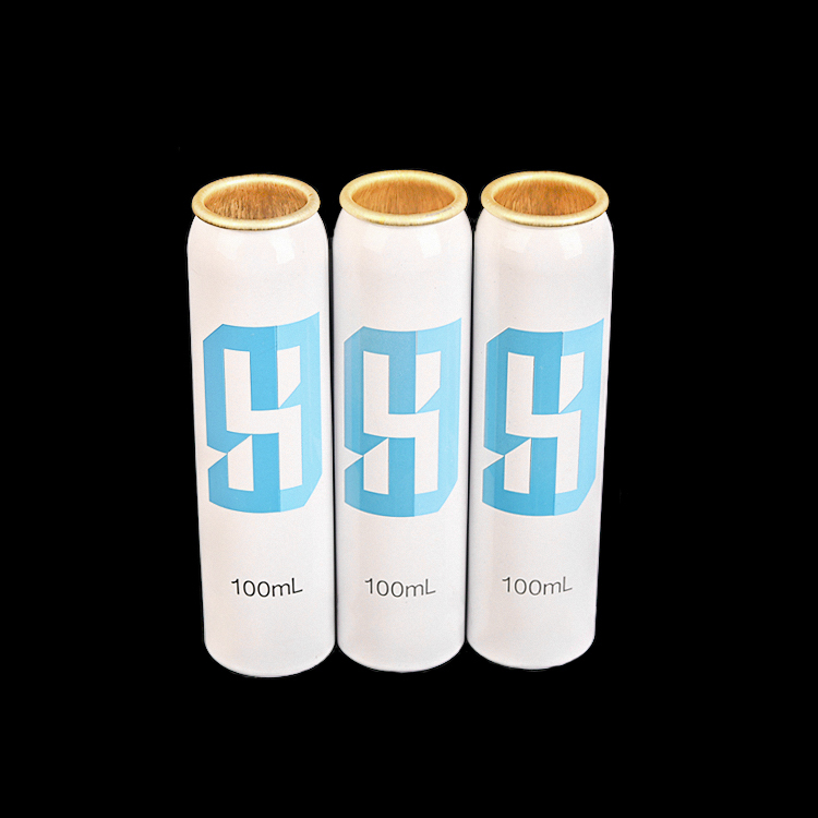 Venta caliente al por mayor de aluminio vacías latas de Aerosol botella de Perfume de aluminio