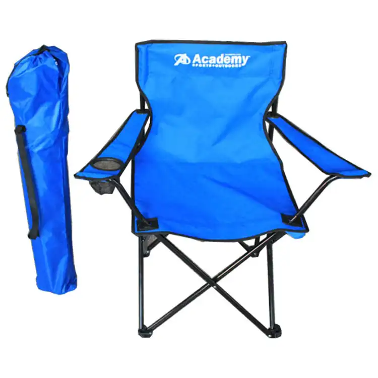 الأزرق لون مخصص رخيصة تستخدم كراسي معدنية قابلة للطي قابلة للطي المحمولة الصغيرة تومي كرسي الشاطئ المحمولة التخييم رباعية كرسي تخييم