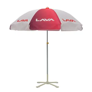 New Arrival Parasol Sea Sun Umbrellas Outdoor Garden Custom Logo Advertising Patio Umbrella Beach Umbrella