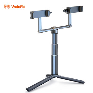 Tripod đứng vlogging Kit điện thoại thông minh vlog người mới bắt đầu điện thoại thông minh Điện thoại video kit giá ba chân tay miễn phí <span class=keywords><strong>Blog</strong></span> máy ảnh du lịch video kit - Product Image 1