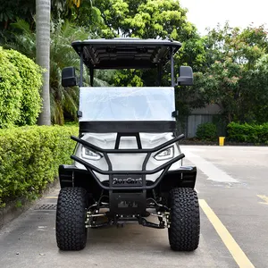Borcart高性能新款4乘客高尔夫球车定制高底盘12 "14" 轮越野电动高尔夫球车
