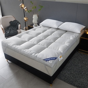 Classe una certificazione autorevole 100% cotone imbottito lussuoso hotel personalizzato materasso verticale <span class=keywords><strong>rosa</strong></span> di 5cm di spessore - Product Image 4