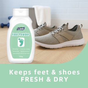 Etiqueta privada Mantener seco Etiqueta antipicazón Polvo <span class=keywords><strong>para</strong></span> <span class=keywords><strong>pies</strong></span> Desodorante <span class=keywords><strong>para</strong></span> <span class=keywords><strong>pies</strong></span> de atleta Polvo <span class=keywords><strong>para</strong></span> <span class=keywords><strong>pies</strong></span> 150g - Product Image 2