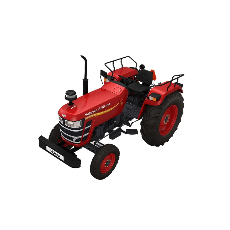 Tractor agrícola potente con motor de 4 cilindros, precio asequible, compra del distribuidor superior