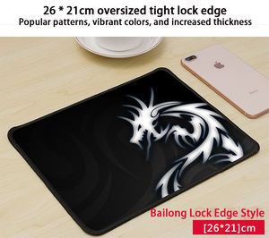 Vente directe d'usine jeu bord de verrouillage tapis de <span class=keywords><strong>souris</strong></span> dessin animé petite taille épaisse et grande publicité ordinateur tapis de bureau - Product Image 6