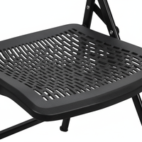 Ensemble de meubles de jardin modernes en HDPE/plastique pour l'extérieur, chaises de patio imperméables, table basse, table à manger pliable, confortable et portable